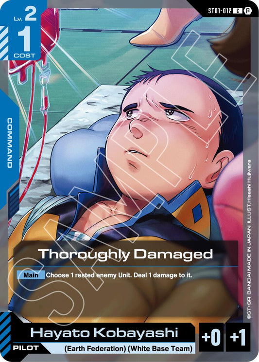 Thoroughly Damaged ST01-012 [ Inglese / Giapponese ]