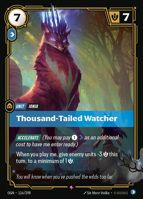 Thousand-Tailed Watcher (RARE) [ Inglese / Cinese Semplificato ]