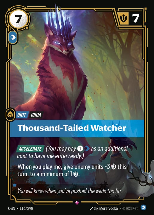 Thousand-Tailed Watcher [ Inglese / Giapponese / Cinese Semplificato ]