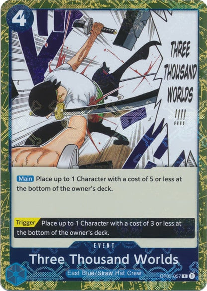 Three Thousand Worlds OP03-057 [ Inglese / Giapponese / Francese / Cinese Semplificato ]