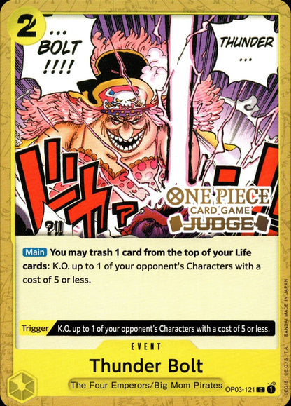 Thunder Bolt OP03-121 [ Inglese / Giapponese / Francese / Cinese Semplificato ]