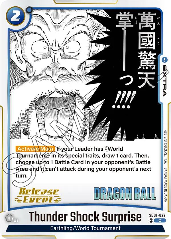 Thunder Shock Surprise SB01-022 [ Inglese / Giapponese ]