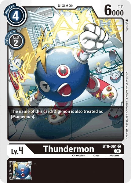 Thundermon BT8-061 [ Inglese / Giapponese ]