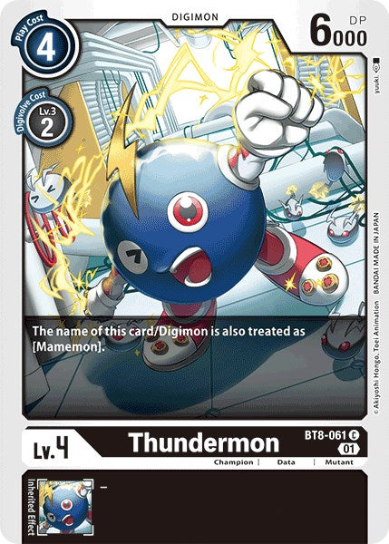 Thundermon BT8-061 [ Inglese / Giapponese ]