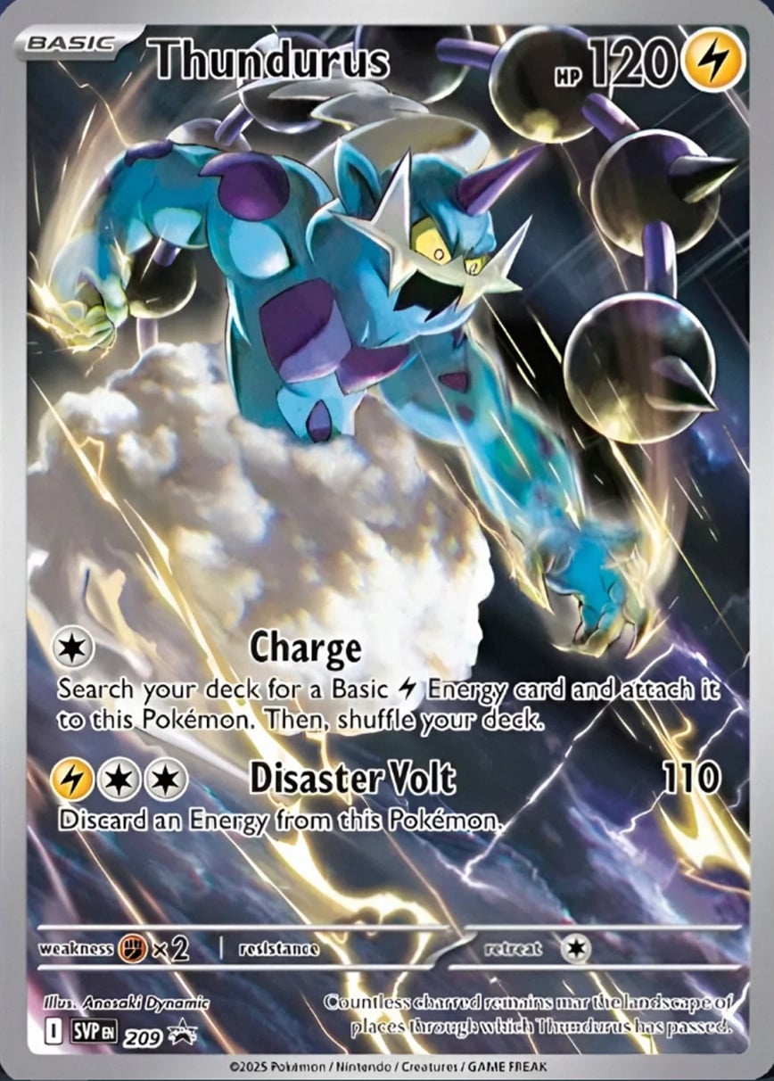 Thundurus - SVP Black Star Promos SVP 209 [ Italiano ]