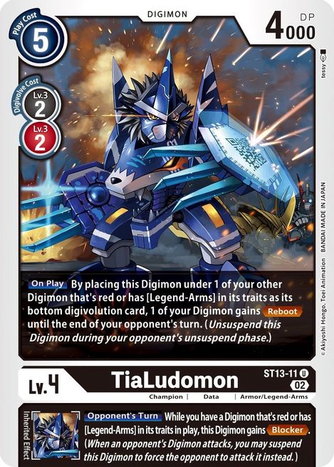 TiaLudomon ST13-011 [ Inglese / Giapponese ]