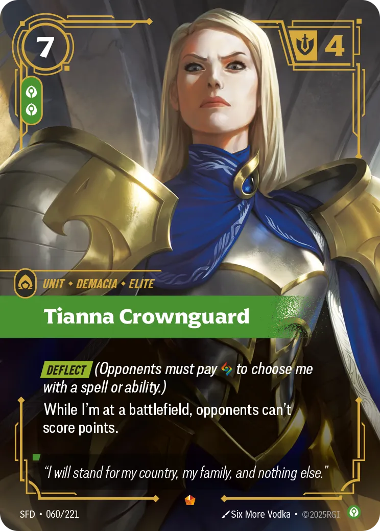 Tianna Crownguard (EPIC) [ Inglese / Cinese Semplificato ]