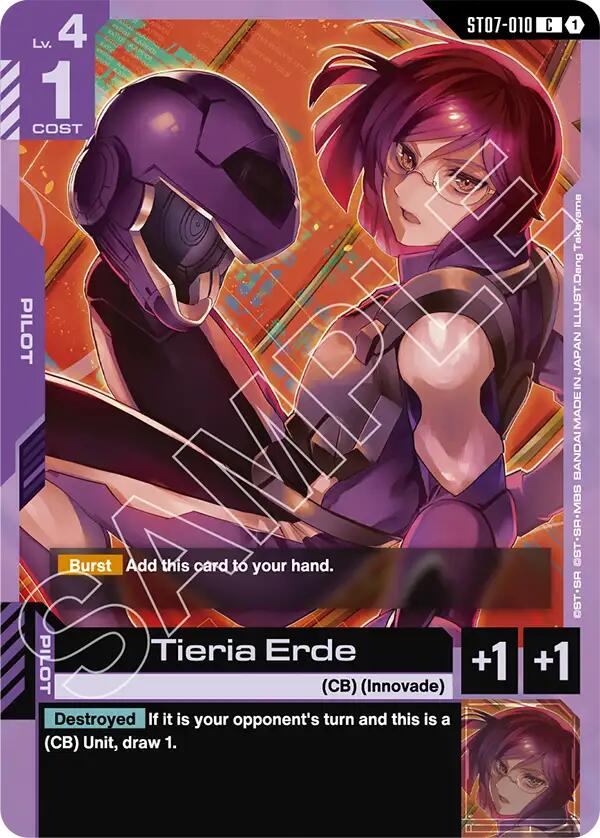 Tieria Erde ST07-010 [ Inglese / Giapponese ]