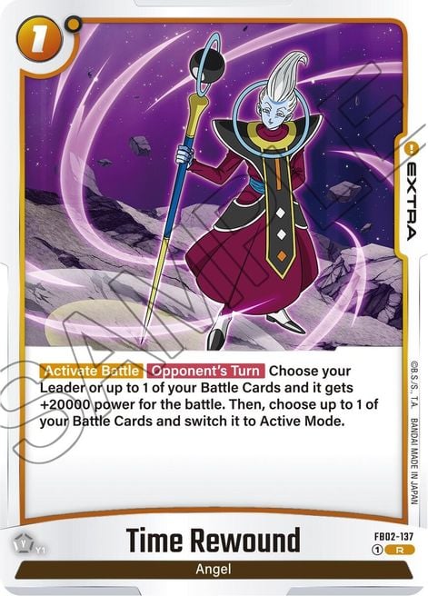 Time Rewound FB02-137 [ Inglese / Giapponese ]