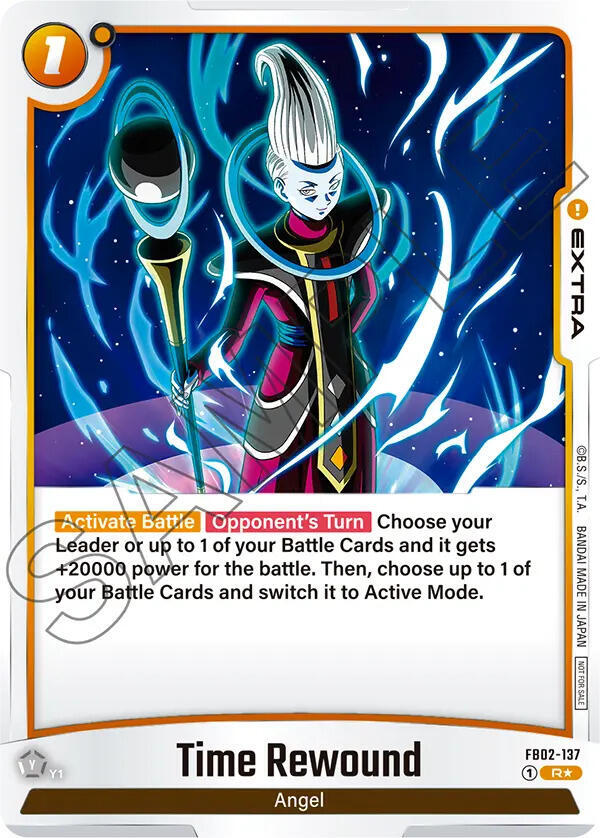 Time Rewound FB02-137 [ Inglese / Giapponese ]