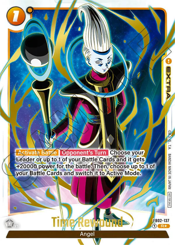 Time Rewound FB02-137 [ Inglese / Giapponese ]