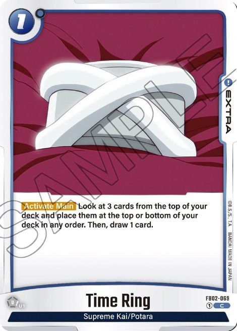 Time Ring FB02-069 [ Inglese / Giapponese ]