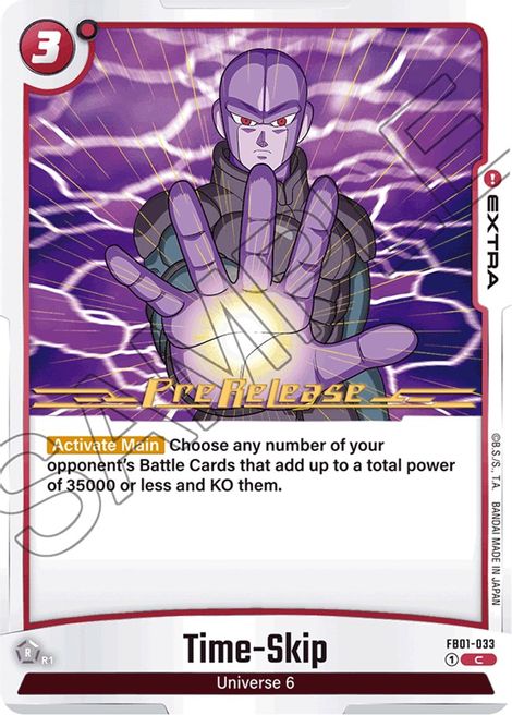 Time-Skip FB01-033 [ Inglese / Giapponese ]