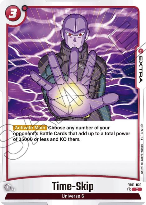 Time-Skip FB01-033 [ Inglese / Giapponese ]