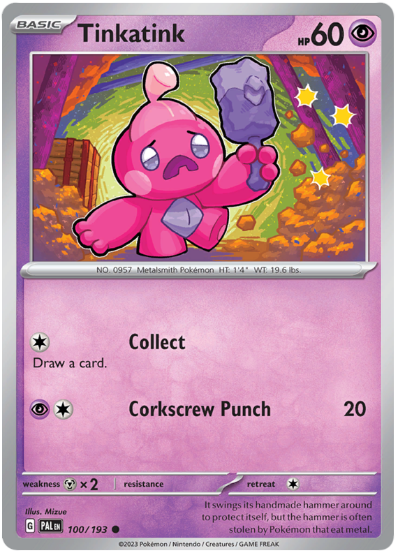 Tinkatink - Evoluzioni a Paldea 100/193 [ Italiano ]
