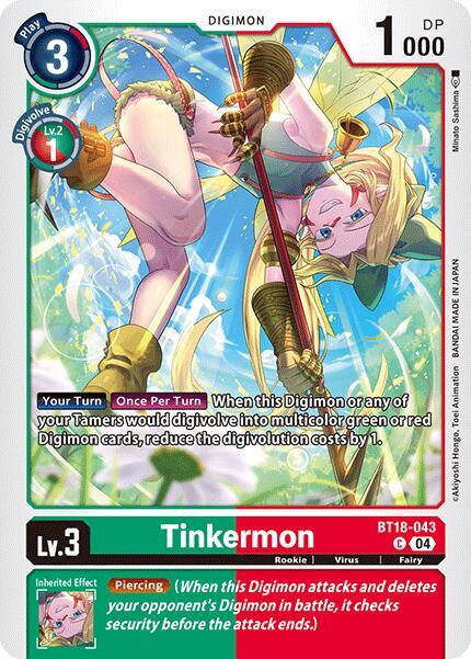 Tinkermon BT18-043 [ Inglese / Giapponese ]