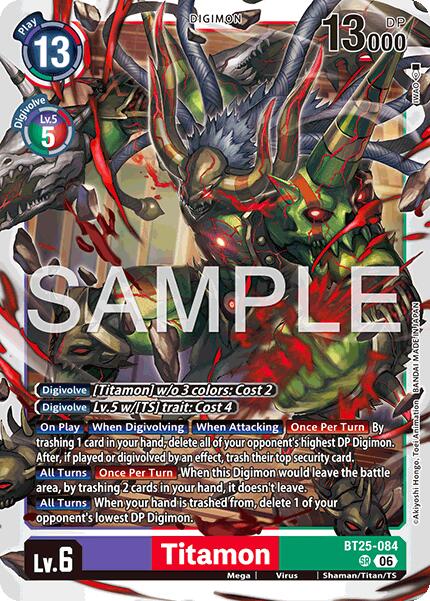 Titamon BT25-084 [ Inglese / Giapponese ]