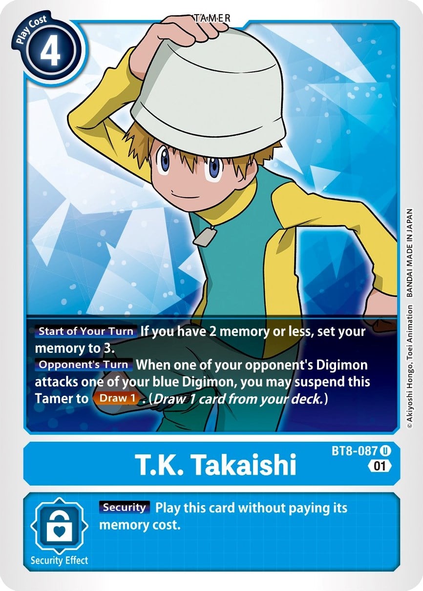 T K Takaishi BT8-087 [ Inglese / Giapponese ]