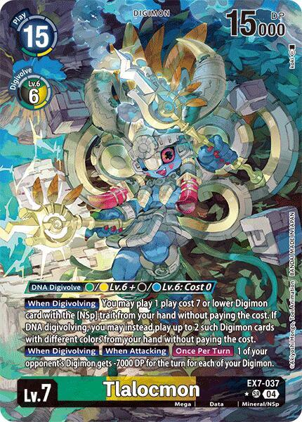 Tlalocmon EX7-037 [ Inglese / Giapponese ]