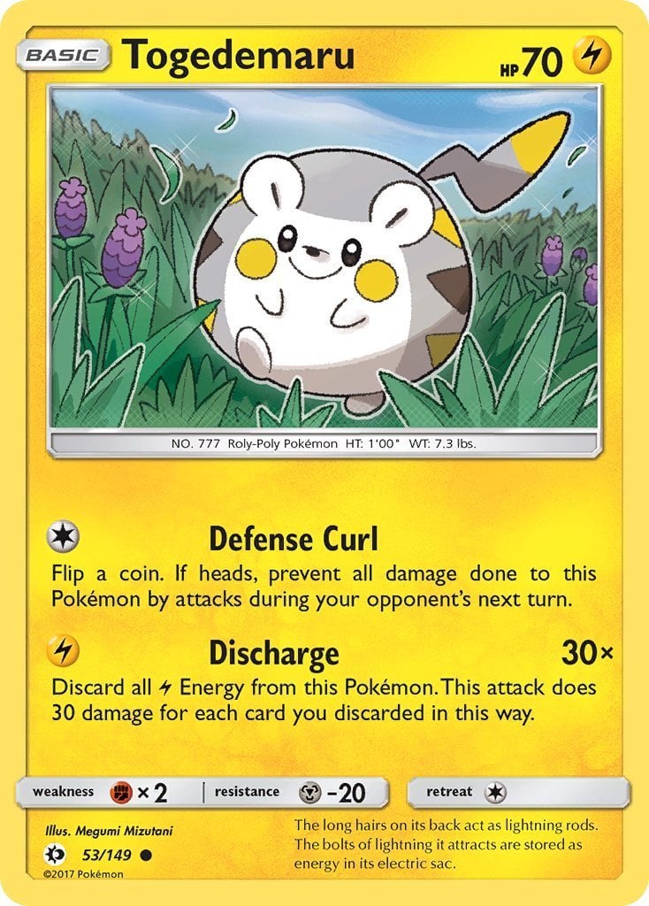 Togedemaru - Sole e Luna 53/149 [ Italiano / Inglese ]