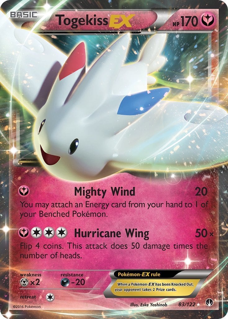 Togekiss EX - Turbo Crash 83/122 [ Italiano / Inglese ]