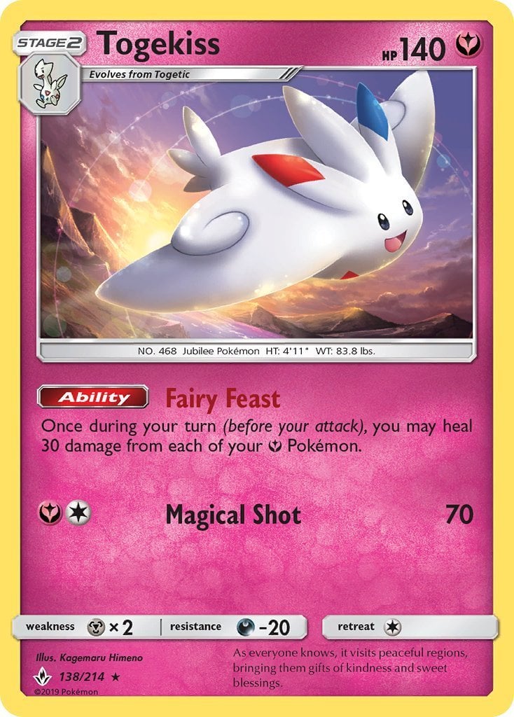 Togekiss - Legami Inossidabili 138/214 [ Italiano / Inglese ]