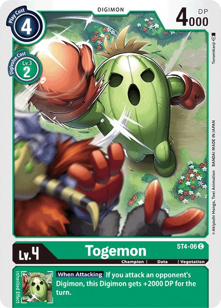 Togemon ST4-06 [ Inglese / Giapponese ]