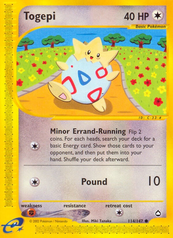 Togepi - Aquapolis 114/147 [ Italiano / Inglese ]