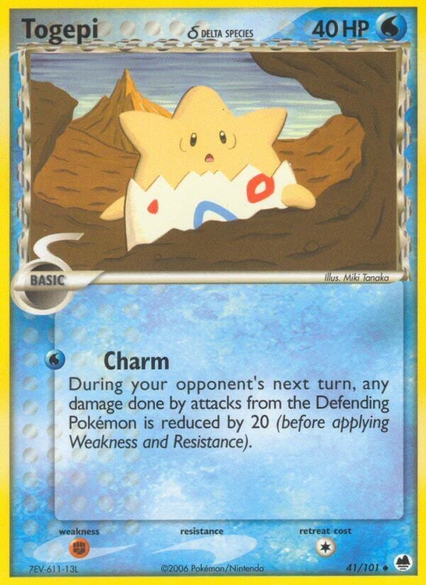 Togepi δ Delta Species - EX L'Isola dei Draghi 41/101 [ Italiano / Inglese ]