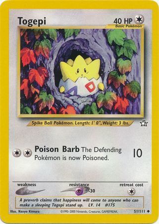 Togepi - Neo Genesis 051/111 [ Italiano / Inglese ]