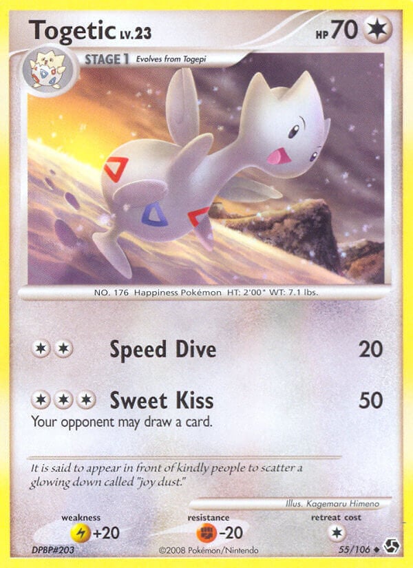 Togetic Lv.23 - Incontri Leggendari 055/106 [ Italiano / Inglese ]