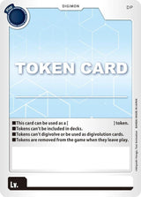 NM / Inglese / P - Token Card Ex 07 Digimon Liberator - EX-7: DIGIMON LIBE.