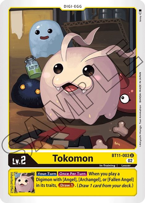 Tokomon BT11-003 [ Inglese / Giapponese ]