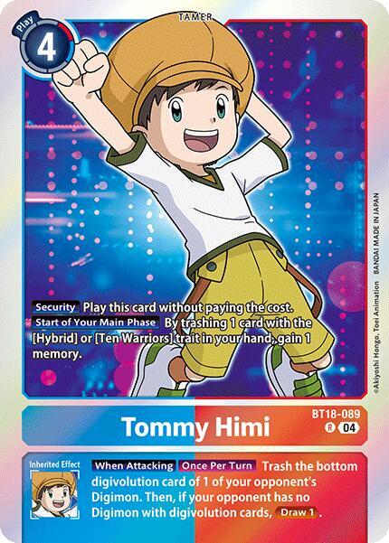 Tommy Himi BT18-089 [ Inglese / Giapponese ]