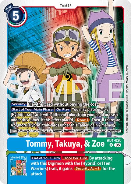 Tommy, Takuya, & Zoe AD1-020 [ Inglese / Giapponese ]