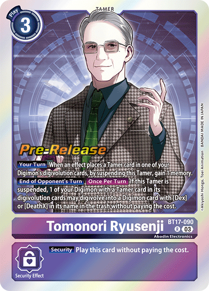 Tomonori Ryusenji BT17-090 [ Inglese / Giapponese ]