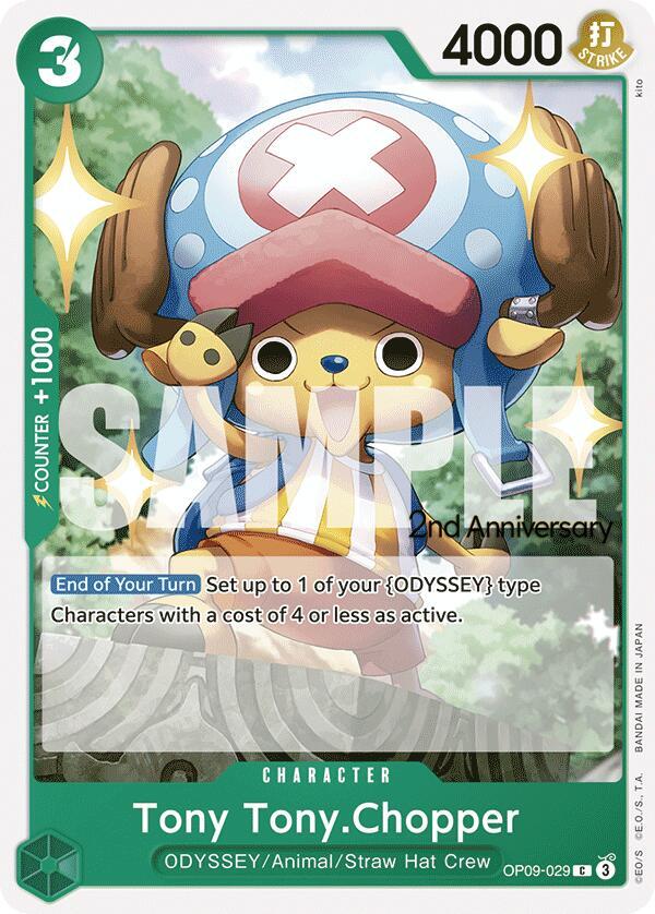Tony Tony Chopper OP09-029 [ Inglese / Giapponese / Francese / Cinese Semplificato ]