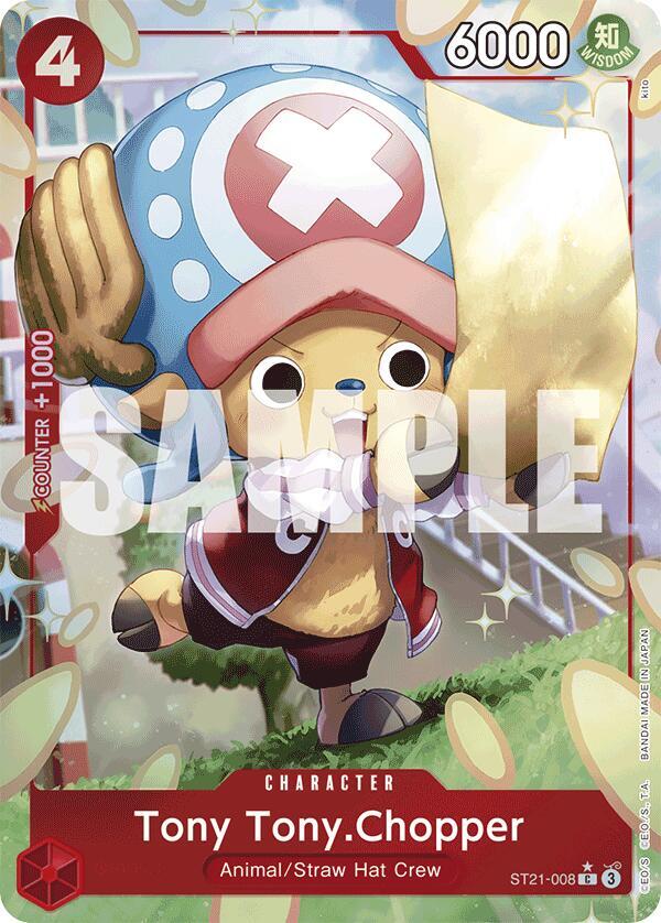 Tony Tony Chopper ST21-008 [ Inglese / Giapponese / Francese / Cinese Semplificato ]