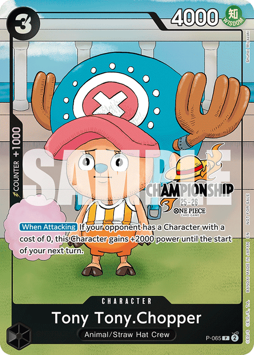 Tony Tony. Chopper P-065 [ Inglese / Giapponese / Francese / Cinese Semplificato ]