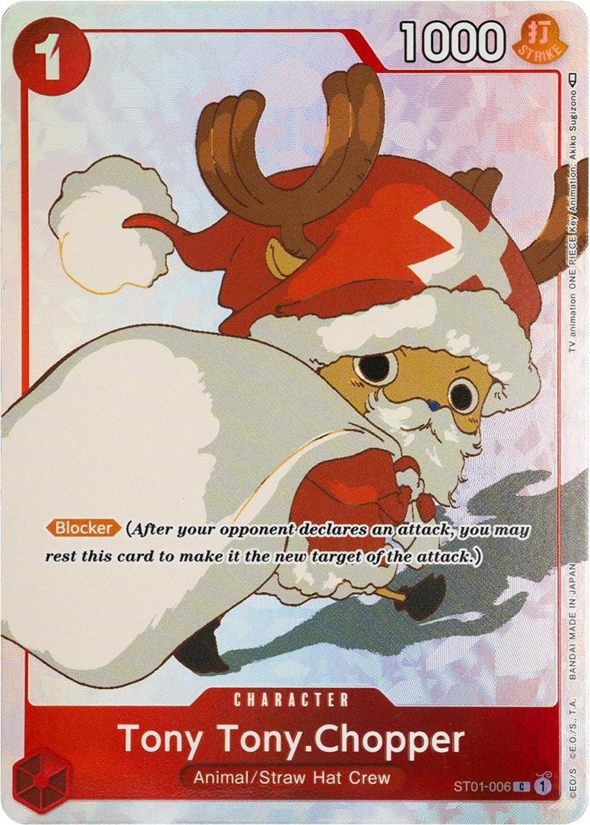 Tony Tony. Chopper ST01-006 [ Inglese / Giapponese / Francese / Cinese Semplificato ]