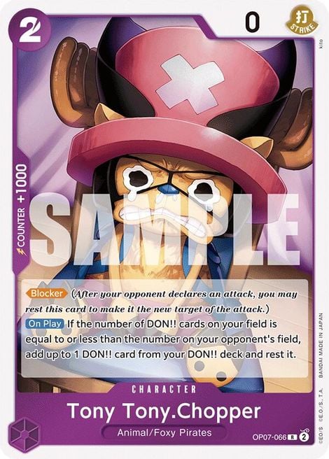 Tony Tony Chopper OP07-066 [ Inglese / Giapponese / Francese / Cinese Semplificato ]