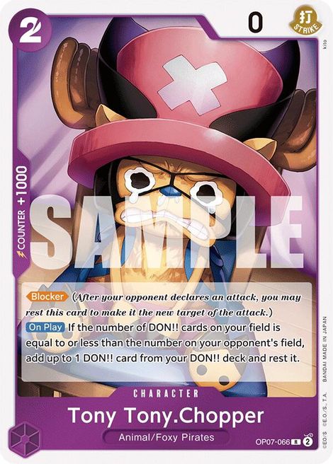 Tony Tony. Chopper OP07-066 [ Inglese / Giapponese / Francese / Cinese Semplificato ]
