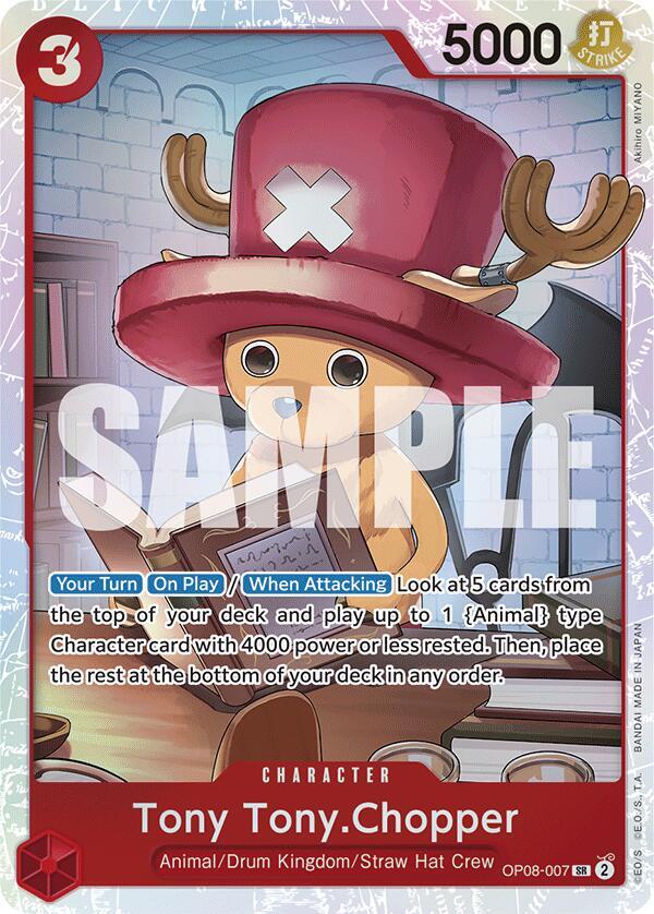 Tony Tony Chopper OP08-007 [ Inglese / Giapponese / Francese / Cinese Semplificato ]