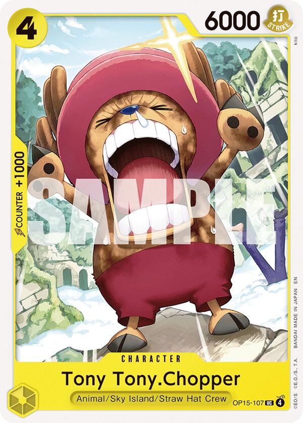 Tony Tony Chopper OP15-107 [ Inglese / Giapponese / Francese / Cinese Semplificato ]