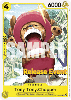 Tony Tony Chopper OP15-004 [ Inglese / Giapponese / Francese / Cinese Semplificato ]