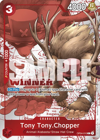 Tony Tony Chopper OP04-010 [ Inglese / Giapponese / Francese / Cinese Semplificato ]