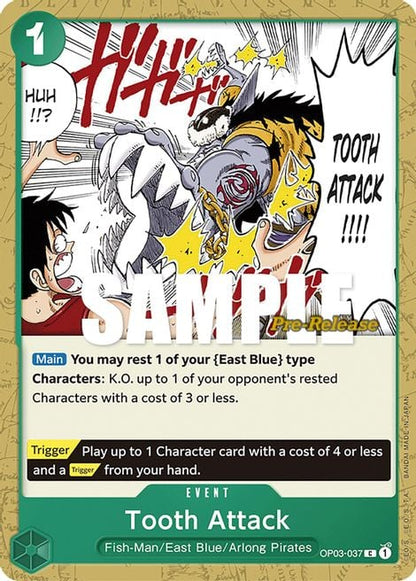 Tooth Attack OP03-037 [ Inglese / Giapponese / Francese / Cinese Semplificato ]