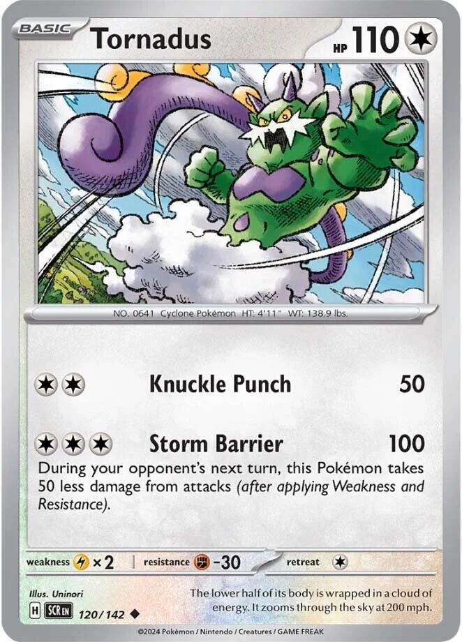 Tornadus - Corona Astrale 120/142 [ Italiano / Inglese ]