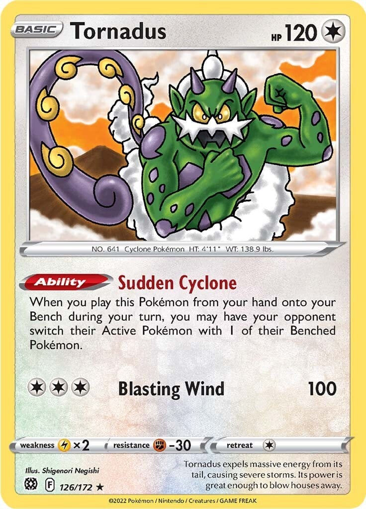 Tornadus - Astri Lucenti 126/172 [ Italiano / Inglese ]