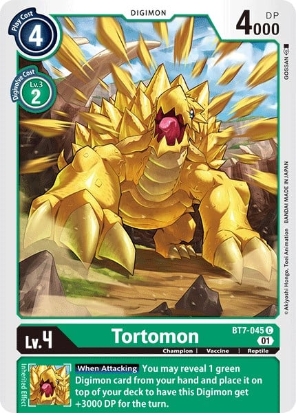 Tortomon BT7-045 [ Inglese / Giapponese ]